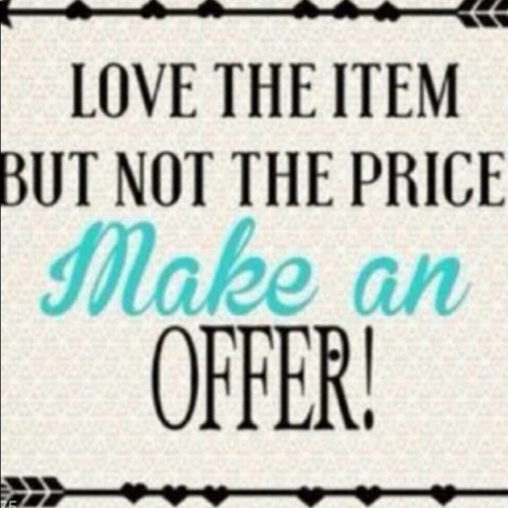 Don’t like the price? Send me a offer